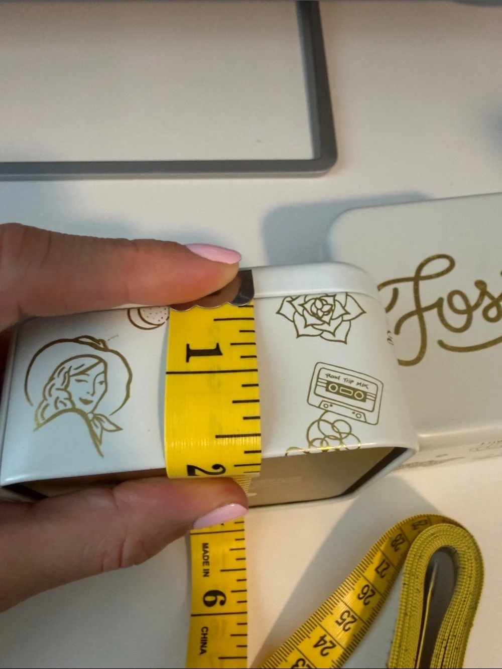 Fossil Trinket Tins ( 3 tins)